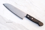 AZAI Uzushio Santoku Damastmesser, 61 Lagen, 17 cm Klingenlänge