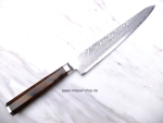 Takamura Hana PM Damastmesser Sujihiki 24 cm, handgeschmiedet und -signiert