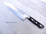 Sakon Ryuga PM Stahl Santoku Kochmesser 18cm